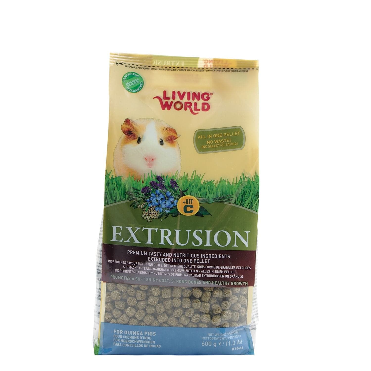 Extrusion diet for Guinea Pigs Living World | Mondou