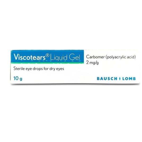 Buy Viscotears Liquid Gel Eye Drops 10g Online | My Pharmacy
