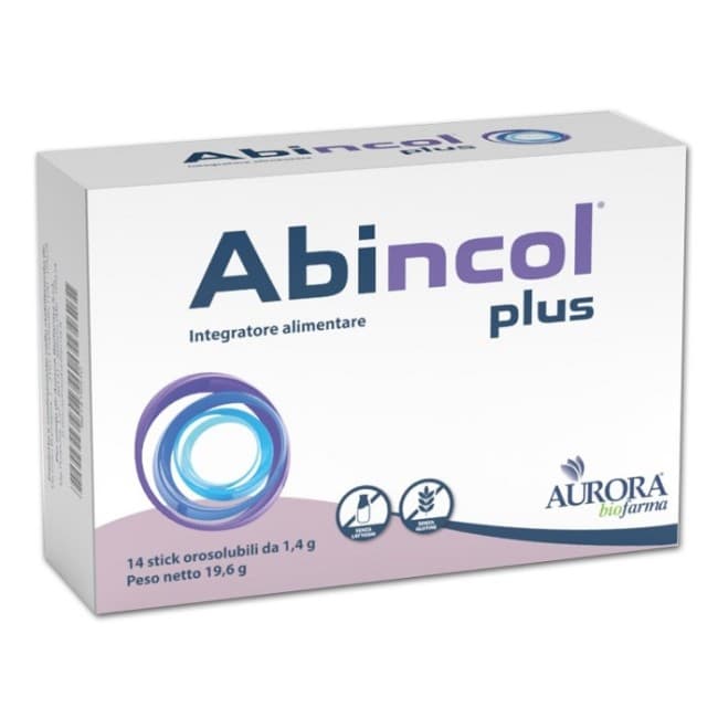 Aurora Biofarma Abincol Plus integratore 14 Stick Orosolubili - Para ...