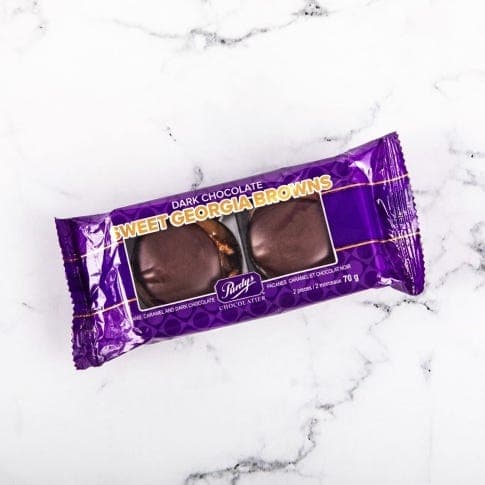Dark Chocolate Sweet Georgia Browns, Pack of Two | Purdys Chocolatier