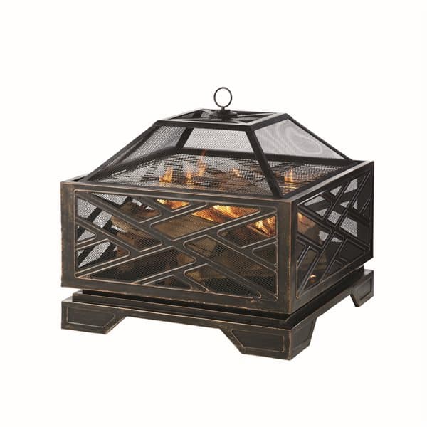 PLEASANT HEARTH Foyer extérieur Martin, 26 po, acier, bronze OFW165S | RONA