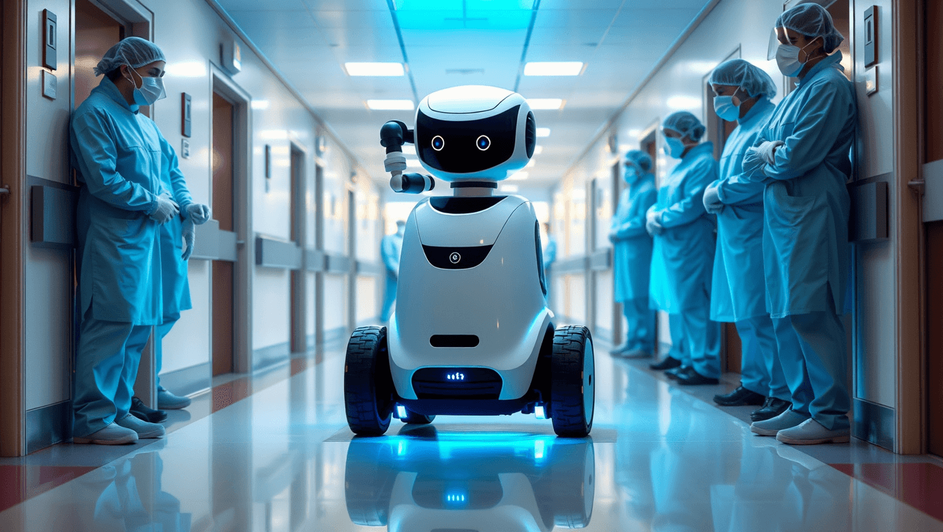 "Revolutionizing Hospital Disinfection: Autonomous Robots for Efficient ...