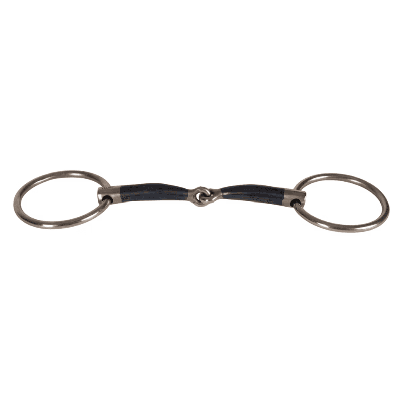 Snaffle Loose Ring Single Jointed Sweet Iron 16mm
