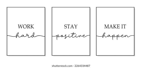 2+ Thousand Office Motivational Wall Poster Royalty-Free Images, Stock ...