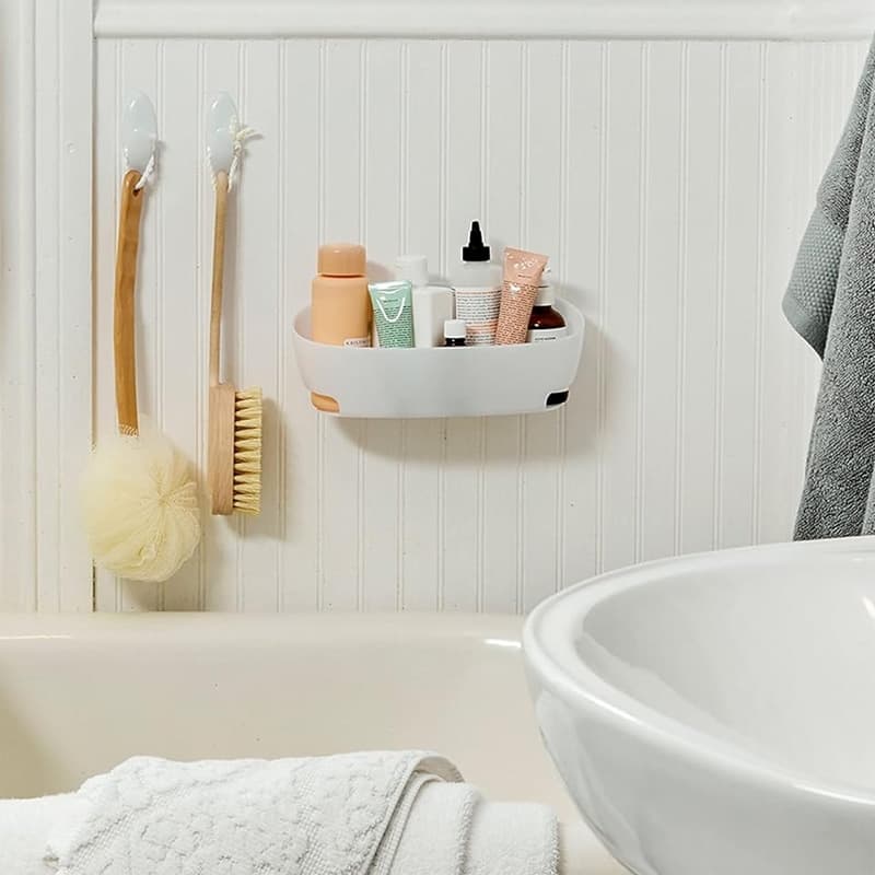 Command Shower Caddy with Water-Resistant Strips
