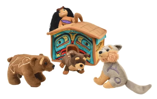 First Nations Finger Puppet: Bill Helin - Wolf, 2019 - Indigenous ...