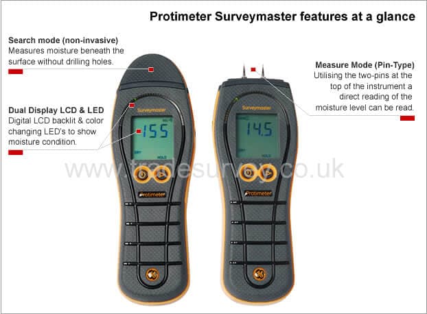 Protimeter Surveymaster | BLD5365 | Moisture Meter | Trade Meters