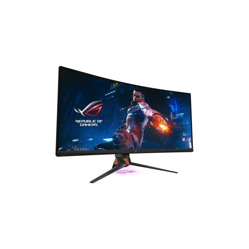 Asus 35" ROG Swift UWQHD Ultra-Wide Curved Gaming Monitor (PG35VQ ...