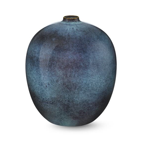 Indigo Reactive Glaze Vase | Williams Sonoma