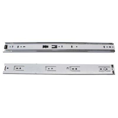 KV 8400 Full Extension 100lb Drawer Slide White